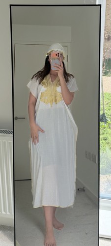 Moroccan gandoura abaya - moroccan,