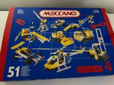Meccano Vintage Metal Building 452 Pieces Full Set 4