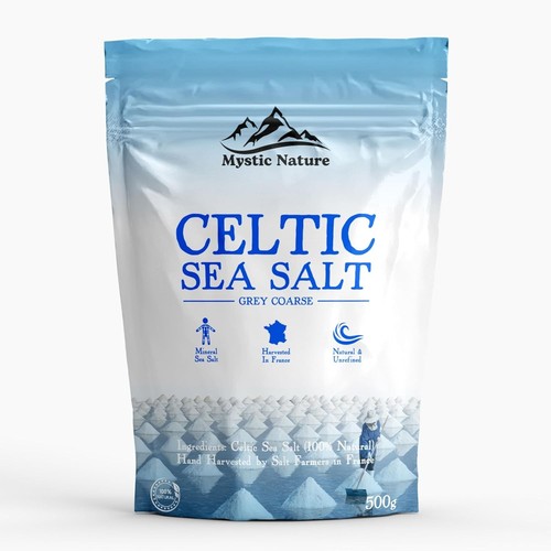 Celtic sea salt 500g - |, grey