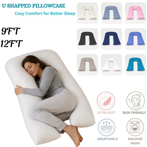 Shaped pregnancy pillowcase - shaped,