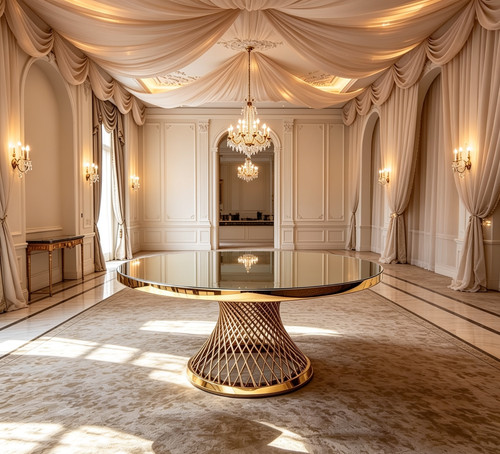 Extra large 180cm gold luxury - gold,