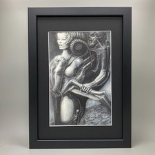 H.R. GIGER FRAMED ART SCI-FI
