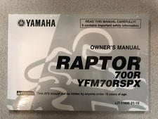2008 Yamaha Raptor 700R