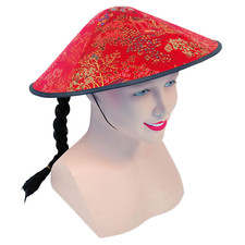 Adults Chinese Coolie Hat