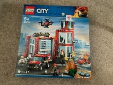 Lego 60215 City Fire Station Building Set - brand new sealed set - retired set