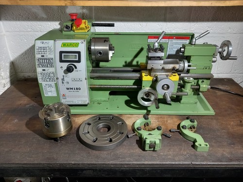 Warco wm180 lathe - warco,