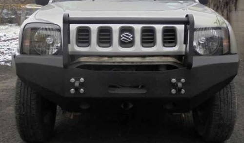 Front steel bumper off road - front,