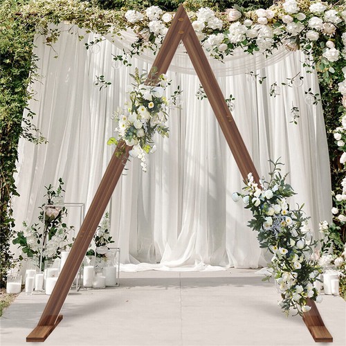 Large wooden wedding arch - wooden,