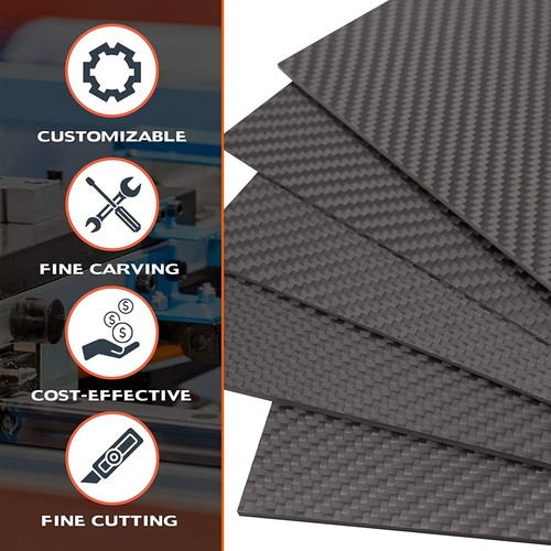 Carbon fiber sheet - 3k, plate