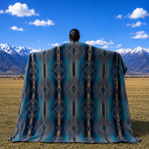 Handwoven queen alpaca - handwoven, native