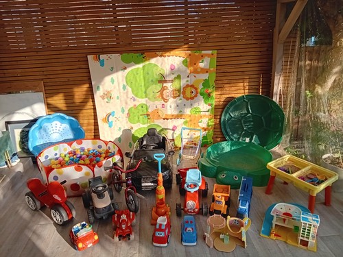 Garden toys possibly - , to