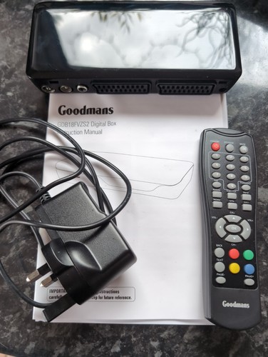 Goodmans freeview box remote - box,