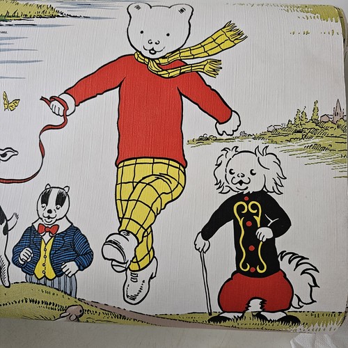 Vintage rupert bear - vintage,