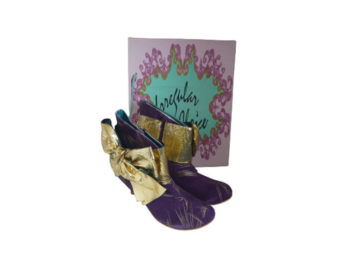 Irregular choice purple suede - irregular,