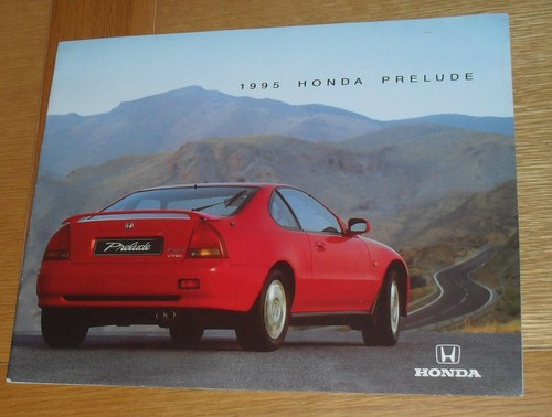 Honda prelude coupe brochure - coupe,