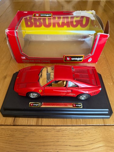 Burago ferrari gto red - gto,