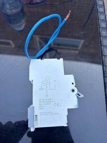 Hager b16 type rcbo ada316g - a,