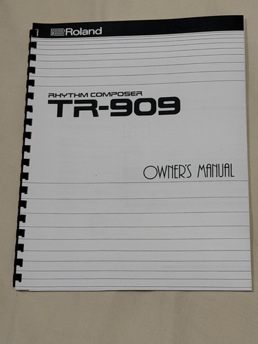 Roland 909 owner - roland, tr-909