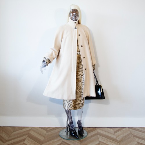 Vintage 1980s ivory - 1980s, angora