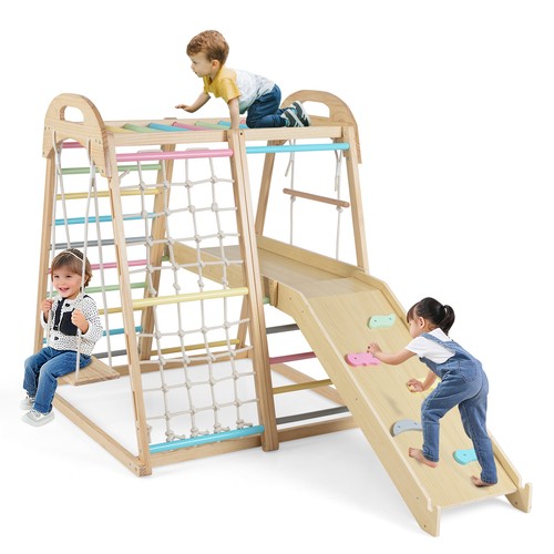 Wooden jungle gym - wooden,