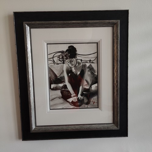 Fabian perez original ink - fabian, on