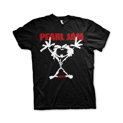 Pearl jam stickman shirt - jam,