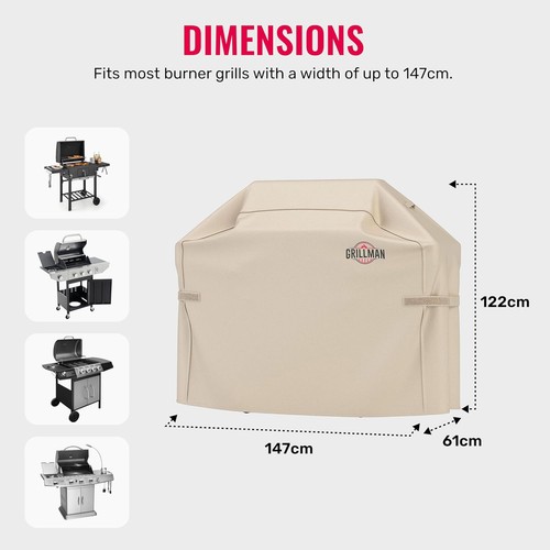 Grillman bbq cover gas - grillman,