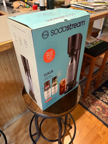 New soda stream gaia sparkling - soda,