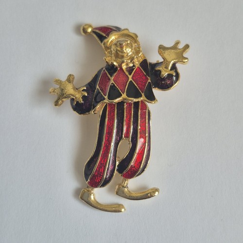 Vintage articulated clown - vintage,