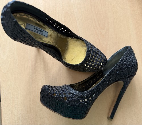 Prada women high heel shoes - high,