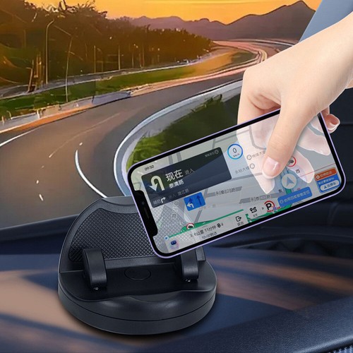 Black phone holder car - black,