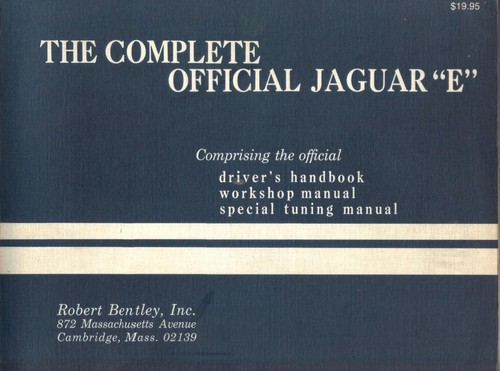 Jaguar type 4 2 - e, type,3.8,4.2,series