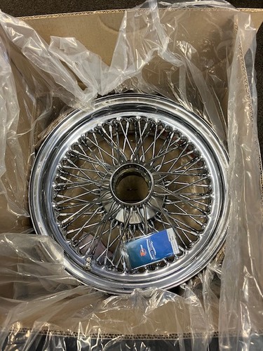 Jaguar wire wheel chrome - jaguar, wheel,