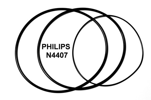 Set belts philips n4407 reel - belts,