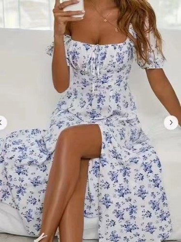 Women floral boho midi - women,