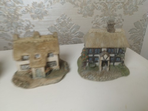 Miniature thatched cottages - thatched,