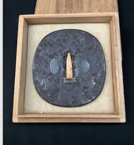 Tsuba japanese sword guard - tsuba,