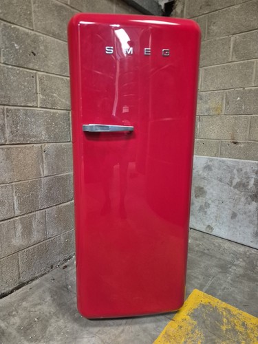 Red smeg fridge - fridge, style