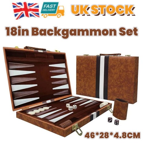 18in backgammon set classic - 18in,