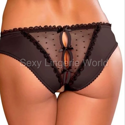 Womens sexy knickers - knickers, open