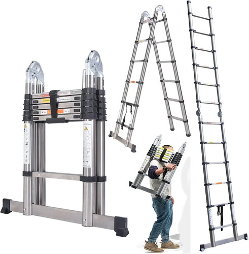 Telescopic ladder - 3.8m, 5m