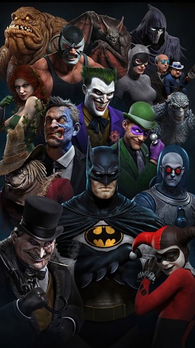 Batman villains comics - villains, dc