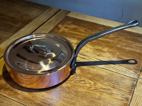 Mauviel 28cm copper saute - mauviel, pan