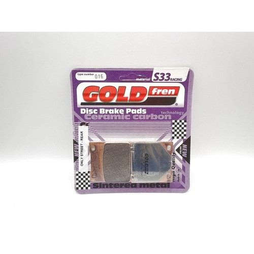 S33 016 brake pad for - brake, (rr)