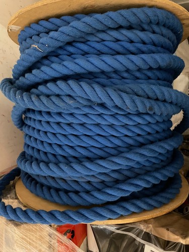 Barrier rope blue 24mm - barrier,