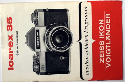 Icarex manual - icarex, 35