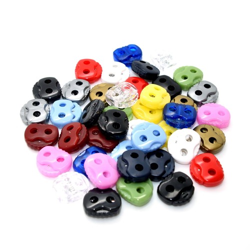Twin hole cord toggles lock - cord,