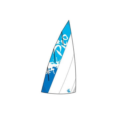 Laser pico sailing dinghy main - sailing,