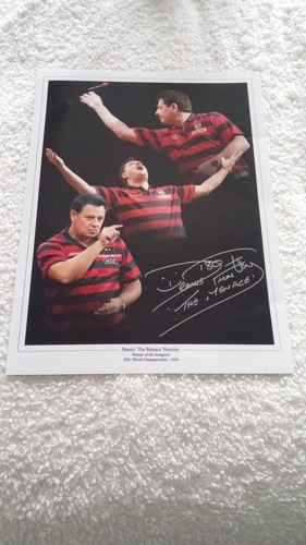 Dennis priestley hand signed - dennis,