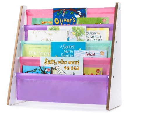 Livivo colorful kids bookshelf - colorful,